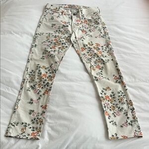 Citizens of Humanity Mandy Floral Pants Jeans Size 28